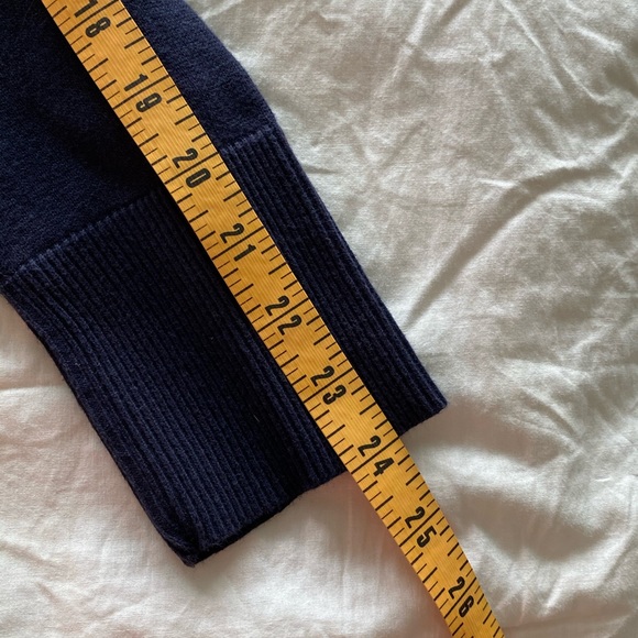 NAUTICAL XL Hooded pullover sweater navy stripe - Picture 8 of 9